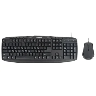 کیبورد و ماوس گرین مدل GKM-30۵
