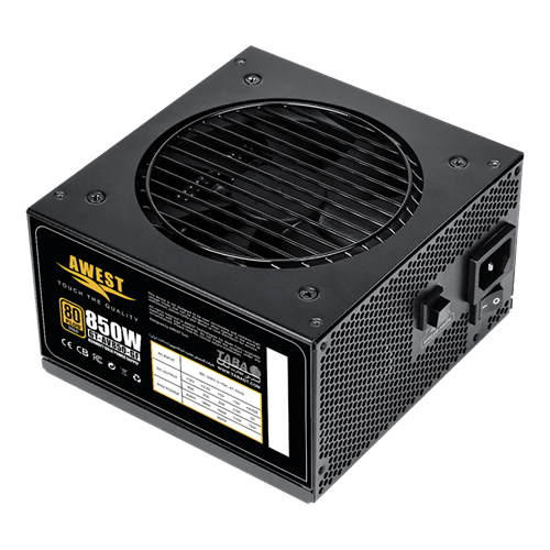 پاور 850 وات AWEST مدل GT-AV850-GF 80Plus Gold