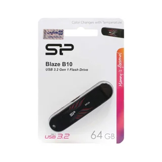 فلش مموری سیلیکون پاور مدل Blaze B10 ظرفیت 64 گیگابایت USB 3.2