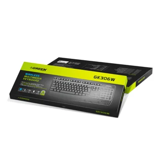 کیبورد بی سیم گرین مدل GK306W