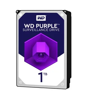 هارددیسک اینترنال وسترن دیجیتال مدل Purple WD10PURZ ظرفیت 1 ترابایت