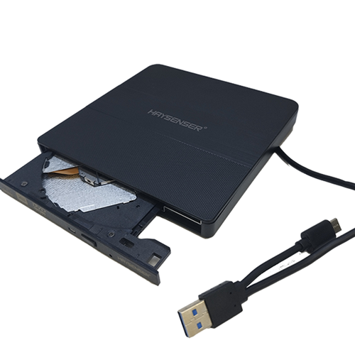 درایو DVD اکسترنال هایسنسر مدل HAYSENSER USB3.0 External DVD Drive
