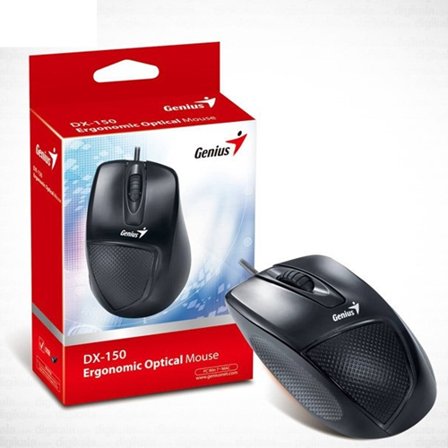 ماوس ارگونومیک و اپتیکال جنیوس DX-150